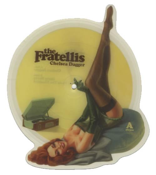 The Fratellis Chelsea Dagger UK shaped picture disc (picture disc